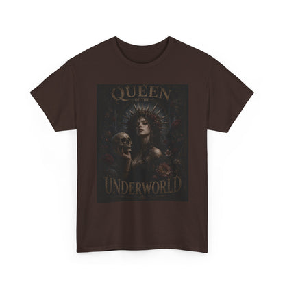 Queen of the Underworld Tee | Dark Gothic Skull Woman