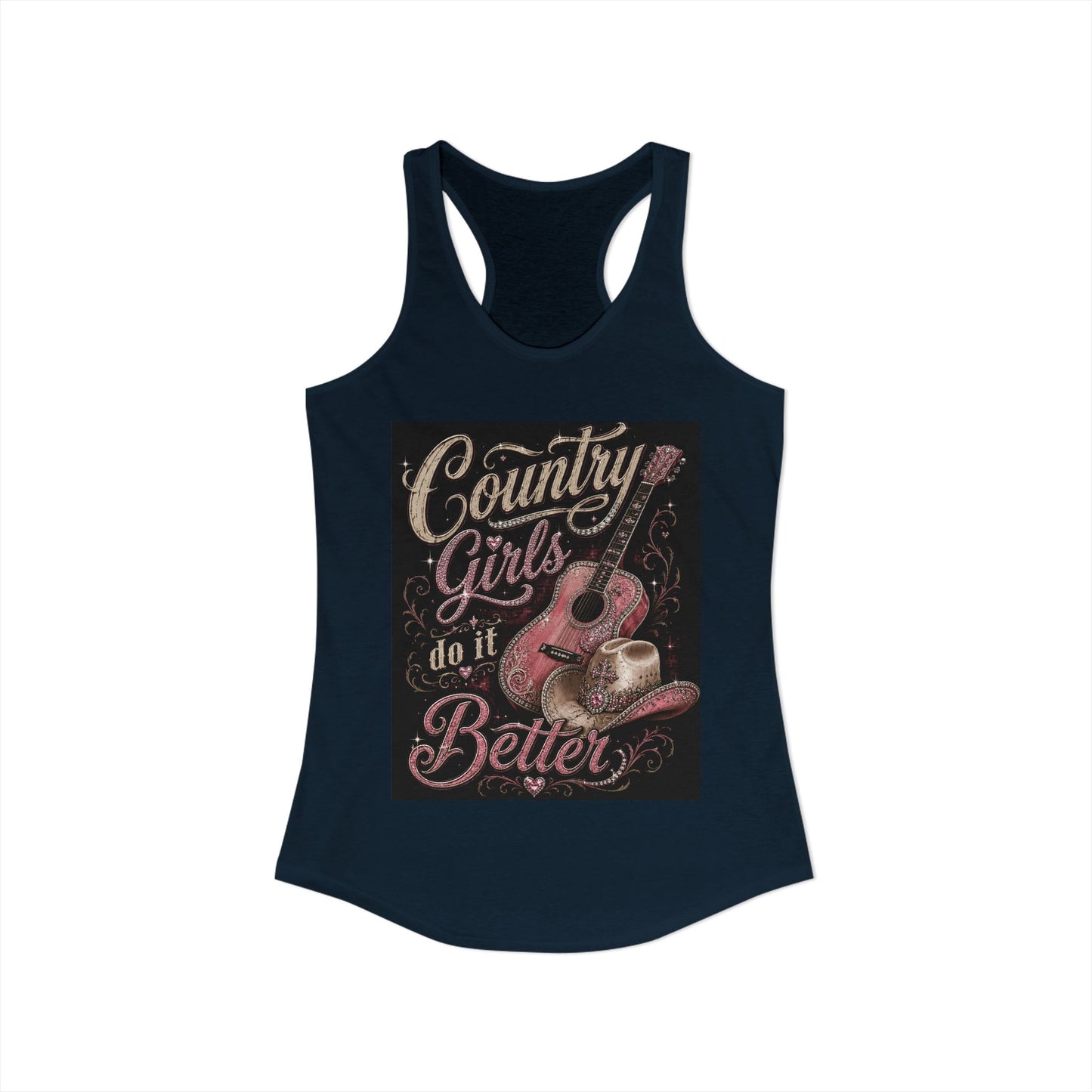 Country Girls do it Better - Women's Racerback Tank