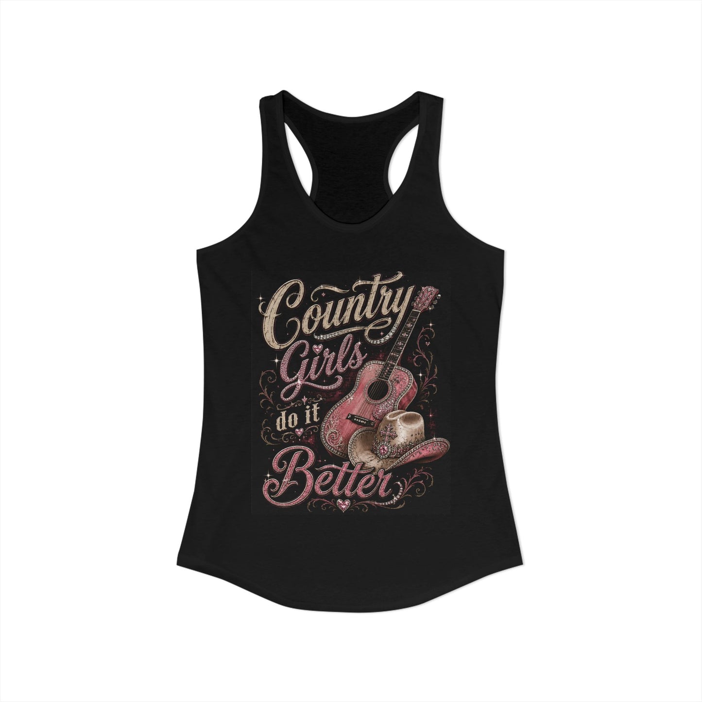 Country Girls do it Better - Women's Racerback Tank