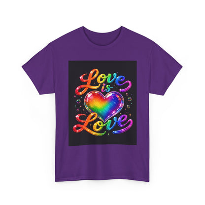 Love Is Love heart rainbow tee | Pride T-Shirt