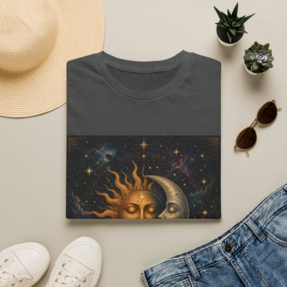 Sun and MoonT-Shirt | Celestial Astrology Starry Design