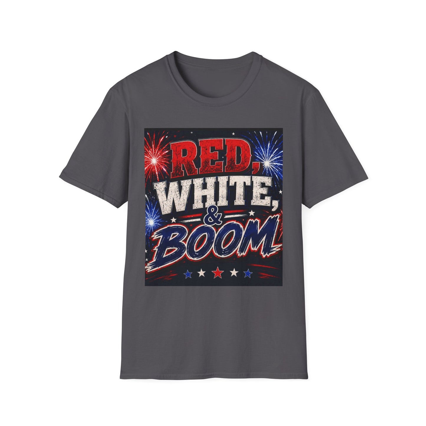 Red White & Boom T-Shirt | Patriotic Fourth of July Fireworks Shirt