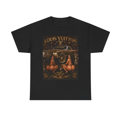 LV Low Low T-Shirt | Retro Car & Pinup Art Tee