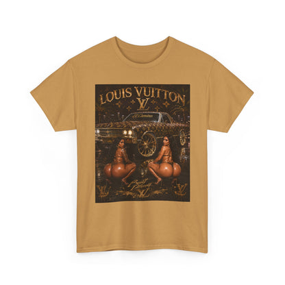 LV Low Low T-Shirt | Retro Car & Pinup Art Tee