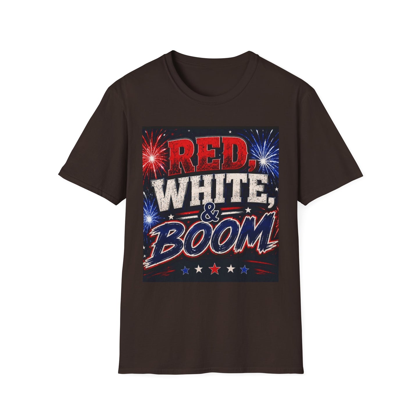 Red White & Boom T-Shirt | Patriotic Fourth of July Fireworks Shirt
