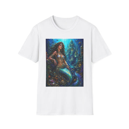 Mystical Mermaid T-Shirt | Underwater Fantasy Art