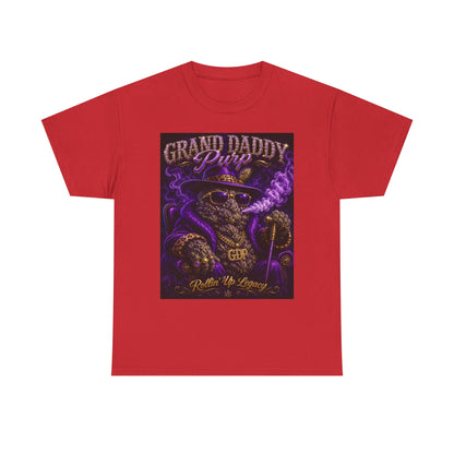 Grand Daddy Purp Graphic Tee | Purple Retro Cannabis Design