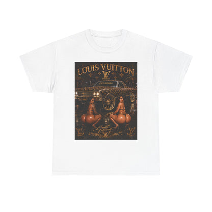 LV Low Low T-Shirt | Retro Car & Pinup Art Tee