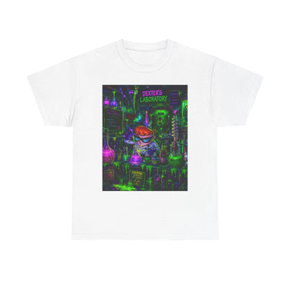 Mad Scientist tee | Lab Art T-Shirt, Neon Vaporwave Skate Lab