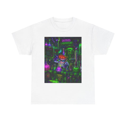 Mad Scientist tee | Lab Art T-Shirt, Neon Vaporwave Skate Lab