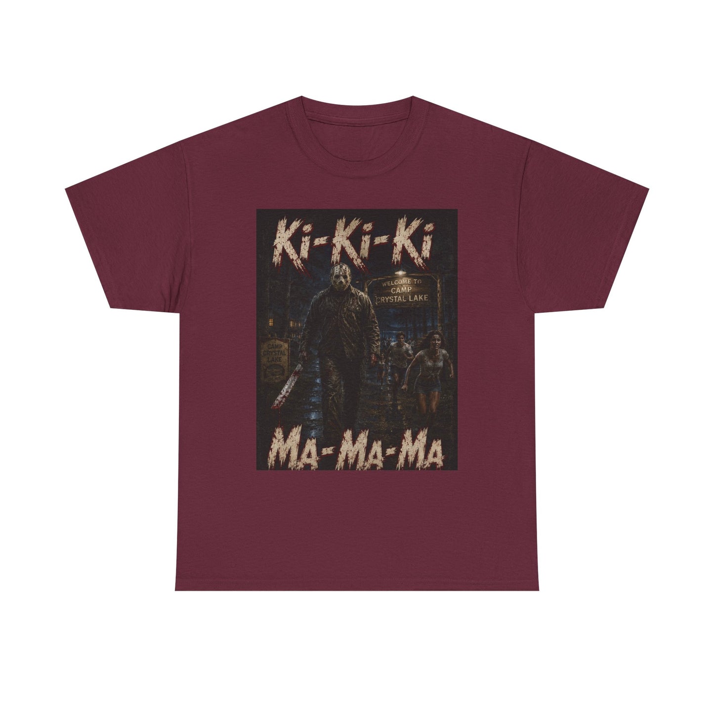 Horror Movie Character Tee | Ki-Ki-Ki Ma-Ma-Ma Jason Jason Voorhees Shirt