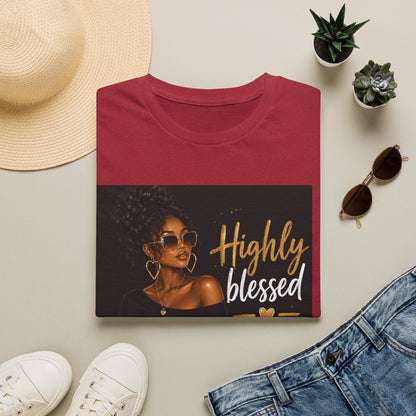 Highly Blessed and Favored T-Shirt | Inspirational Afrocentric Design