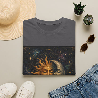 Sun and MoonT-Shirt | Celestial Astrology Starry Design
