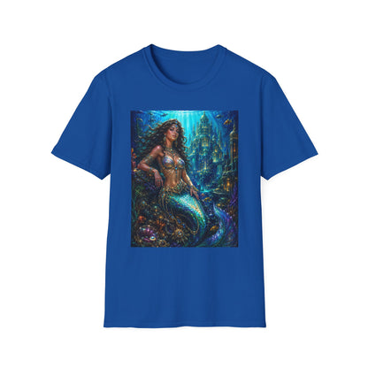 Mystical Mermaid T-Shirt | Underwater Fantasy Art
