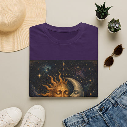 Sun and MoonT-Shirt | Celestial Astrology Starry Design