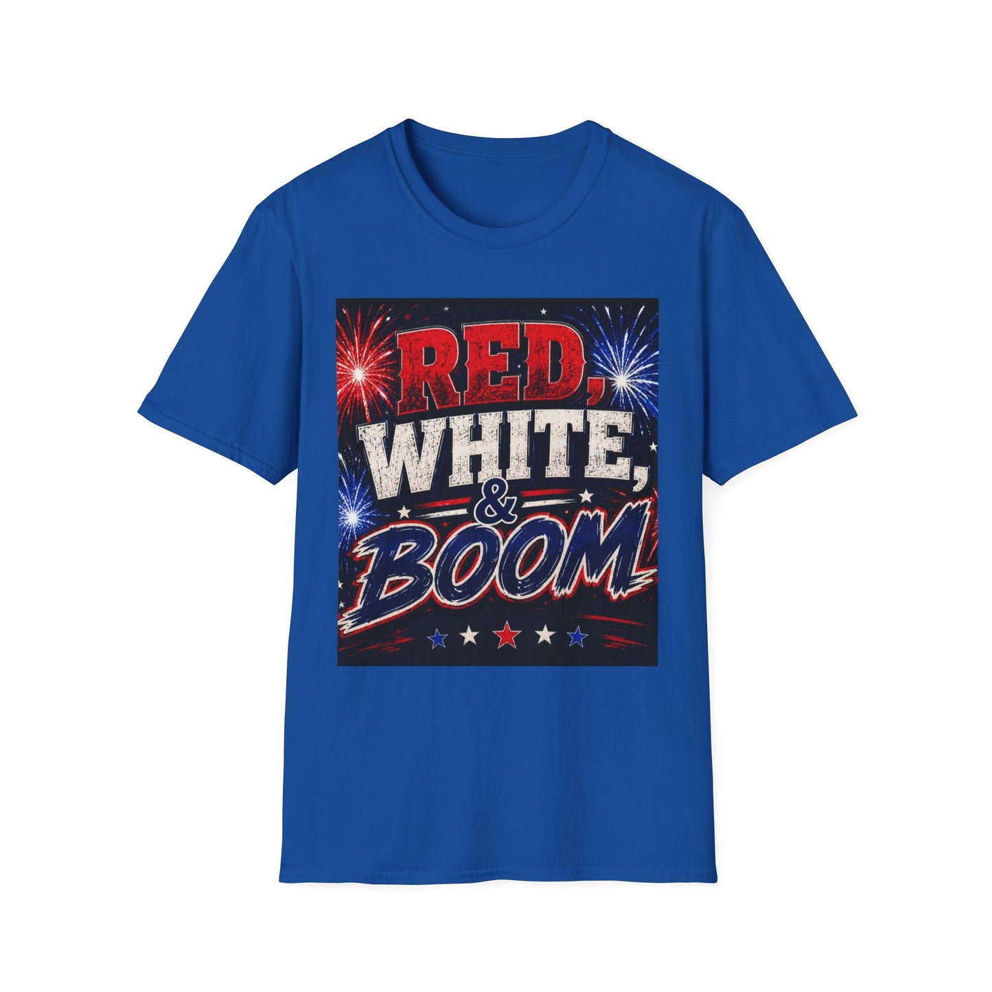 Red White & Boom T-Shirt | Patriotic Fourth of July Fireworks Shirt